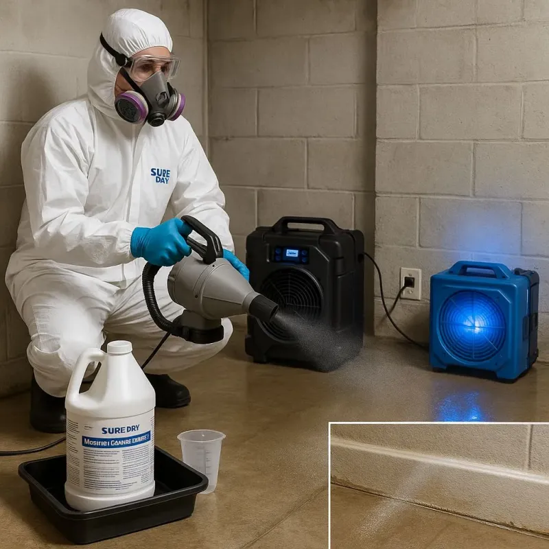 Sanitization and Odor Removal process in West Hurley, NY