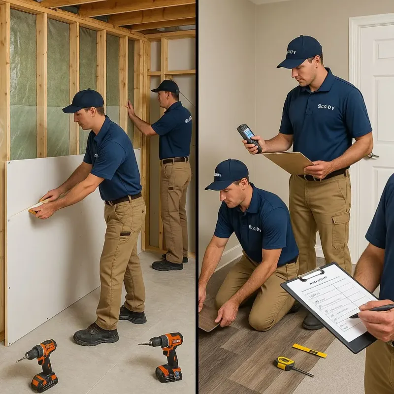 Repairs and Reconstruction process in West Hurley, NY