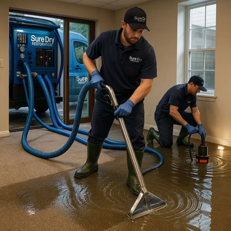 Water Extraction and Removal process in West Hurley, NY